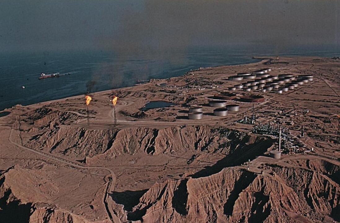 Kharg Island in the Persian Gulf
