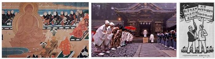 Japan History - Religious Struggles and Chinese Culture